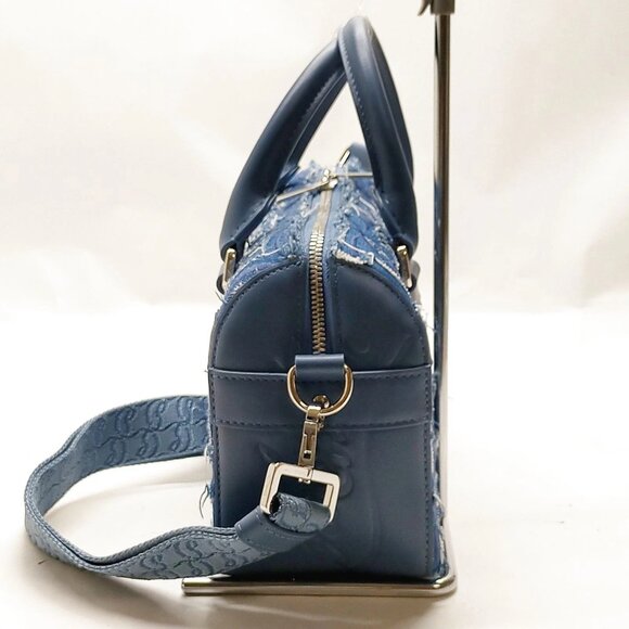 Christian Louboutin Blue Denim Hand Bag mon1168-110525 - Picture 3 of 16